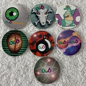 Vintage A&B Sound POGs Collectible POGs x7